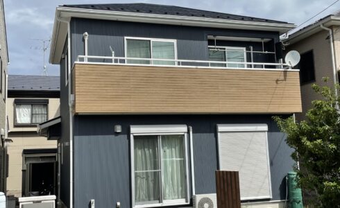 佐倉市外壁屋根塗装工事、施工事例