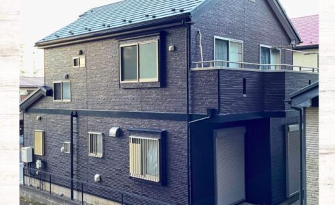 佐倉市外壁塗装、施工事例、ビフォーアフター、施工後