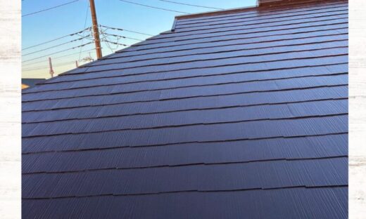 佐倉市外壁屋根塗装ファーストリフォーム、施工事例、屋根塗装ビフォーアフター、施工後