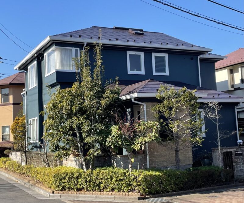 佐倉市外壁塗装ファーストリフォーム、施工事例、佐倉市の塗装工事、施工後