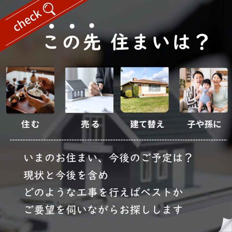 佐倉市外壁塗装、築30年以上、３回目の塗り替え、今後の住まい