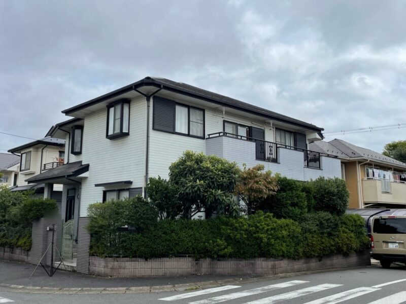 佐倉市大崎台、戸建て外壁塗装、施工前