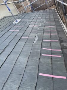 印西市高花、屋根工事、施工前