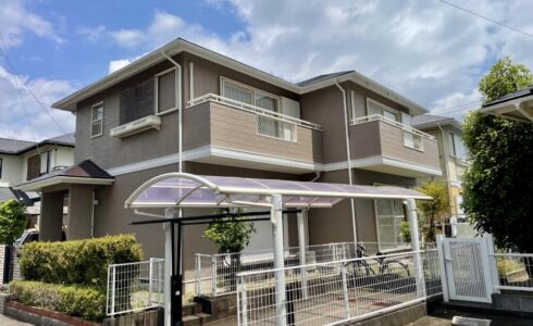 佐倉市白銀、外壁塗装、塗装完成