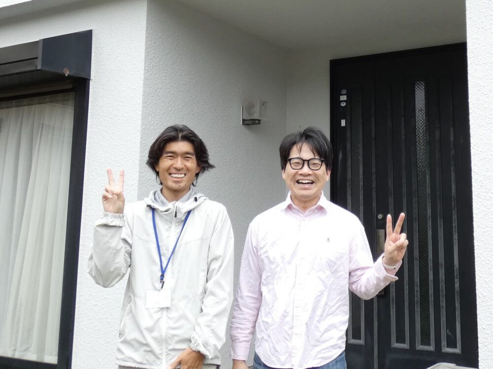 印西市高花、外壁塗装お客さま紹介