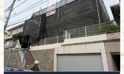 佐倉市宮ノ台外壁塗装スタート、駐車場所注意