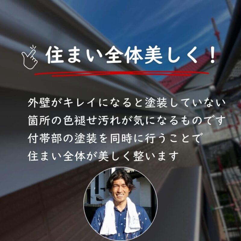 千葉市若葉区西都賀、家全体を塗装