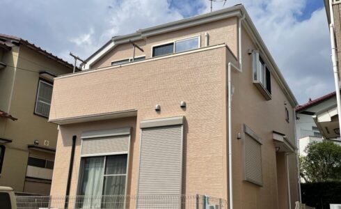 千葉市若葉区西都賀外壁塗装、施工後