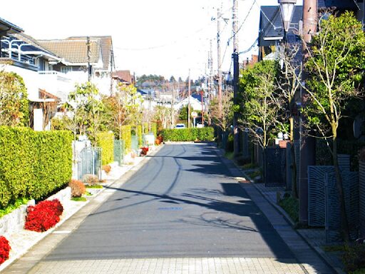 佐倉市染井野住宅街