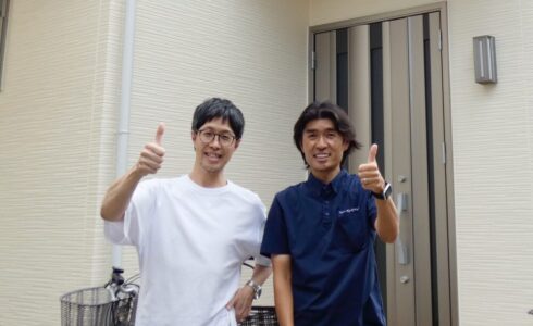 佐倉市西志津外壁塗装、施工後お客さま写真