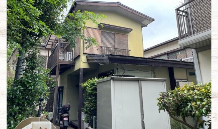佐倉市千成外壁塗装工事スタート、事前に近隣挨拶