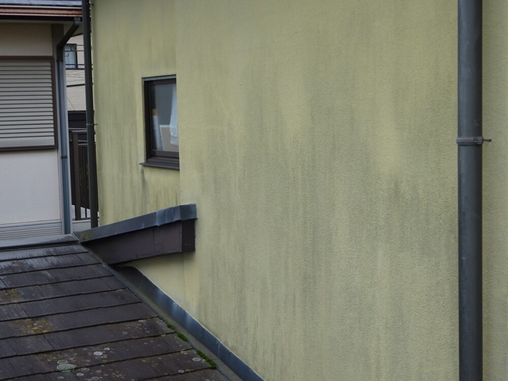 佐倉市千成、外壁塗装施工事例、ビフォーアフター、外壁汚れ、施工前