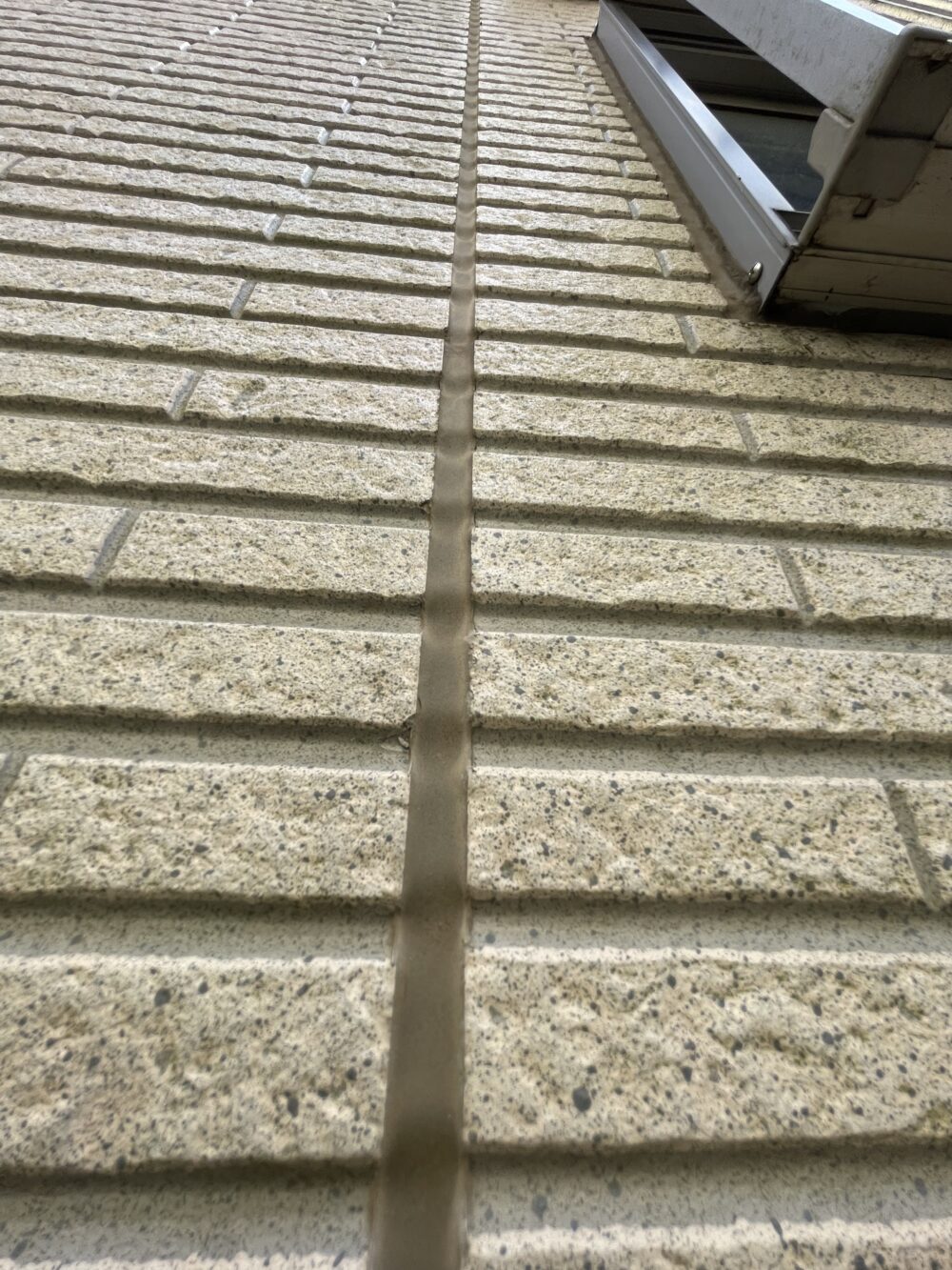 千葉市花見川区横戸町、外壁クリア塗装、施工前、コーキング