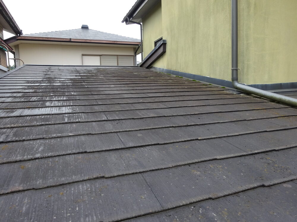 佐倉市千成、外壁塗装施工事例、ビフォーアフター、屋根、雨漏り、施工前