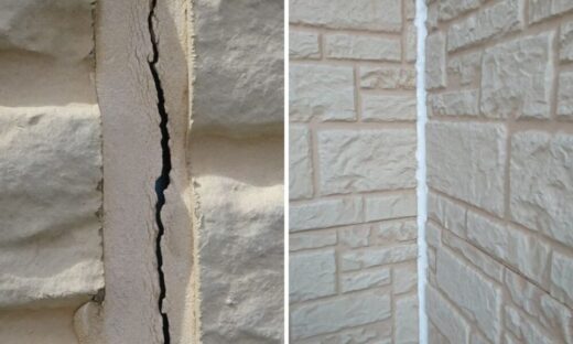 佐倉市弥勒町の外壁塗装、コーキング補修、ビフォーアフター