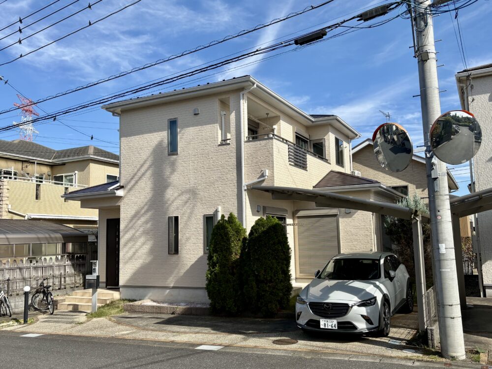 佐倉市上座、外壁塗装、施工後①