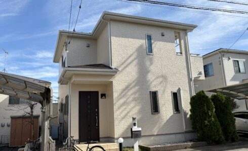 佐倉市上座、外壁塗装、施工後②