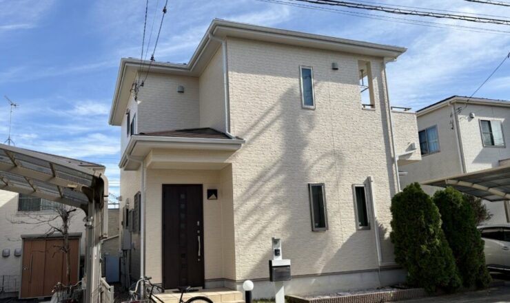 佐倉市上座、外壁塗装、施工後②