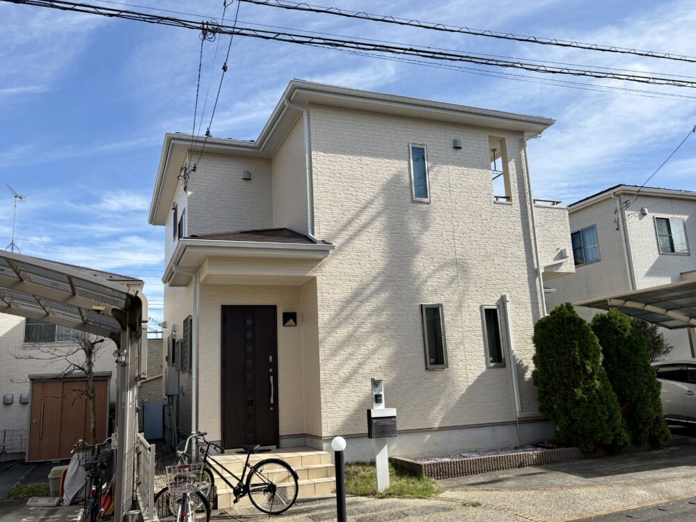 佐倉市上座、外壁塗装、施工後②