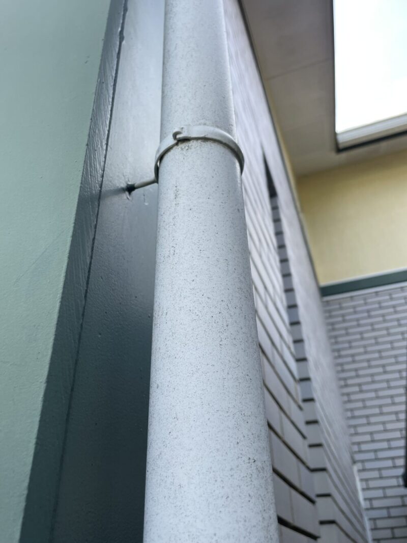 佐倉市染井野、雨どい施工前