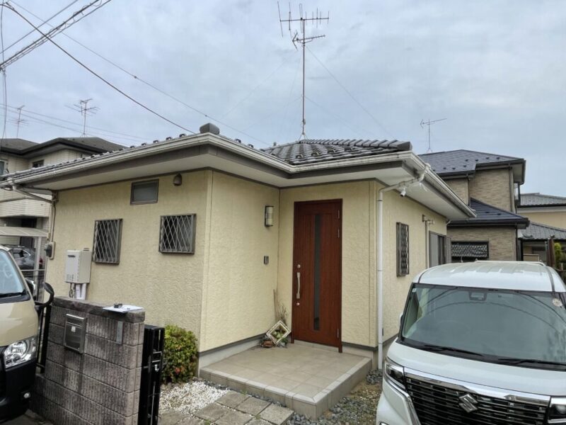 佐倉市本町、外壁塗装、施工前