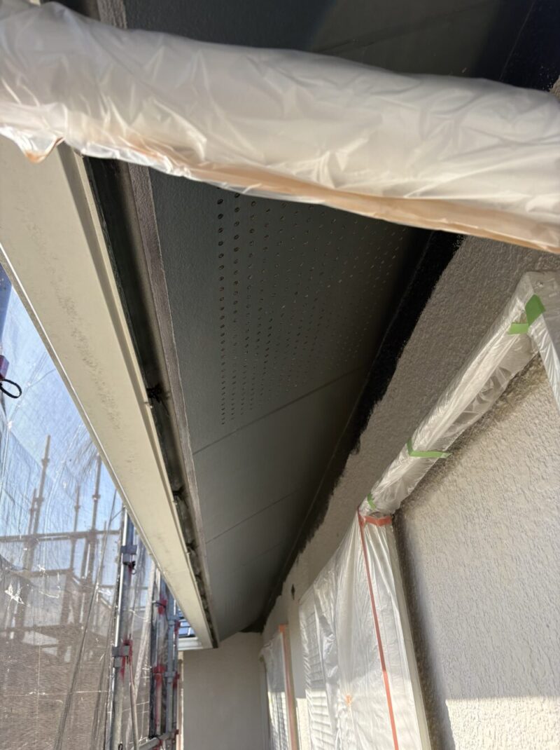 佐倉市染井野外壁塗装、軒天塗装、施工後