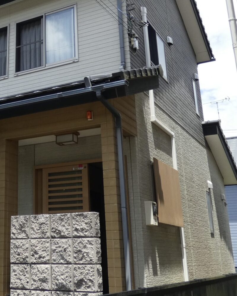 千葉市、外壁塗装、ビフォーアフター、施工前、外壁汚れ