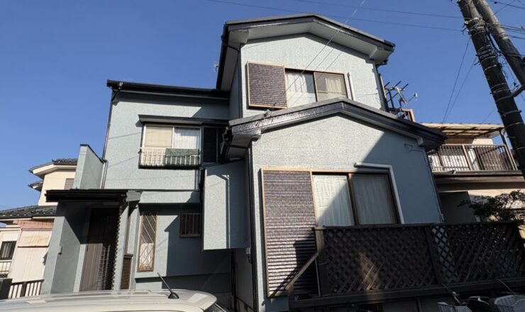 佐倉市西志津、外壁塗装、施工後