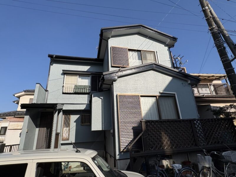 佐倉市西志津、外壁塗装、施工後
