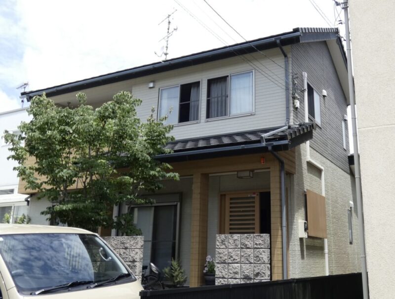 千葉市、外壁塗装、ビフォーアフター、施工前2