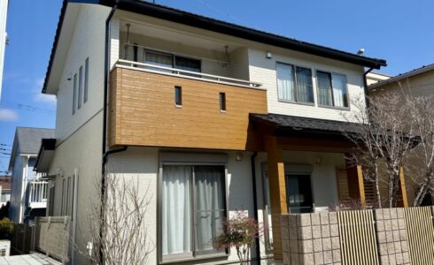 千葉市、外壁塗装、ビフォーアフター、施工後