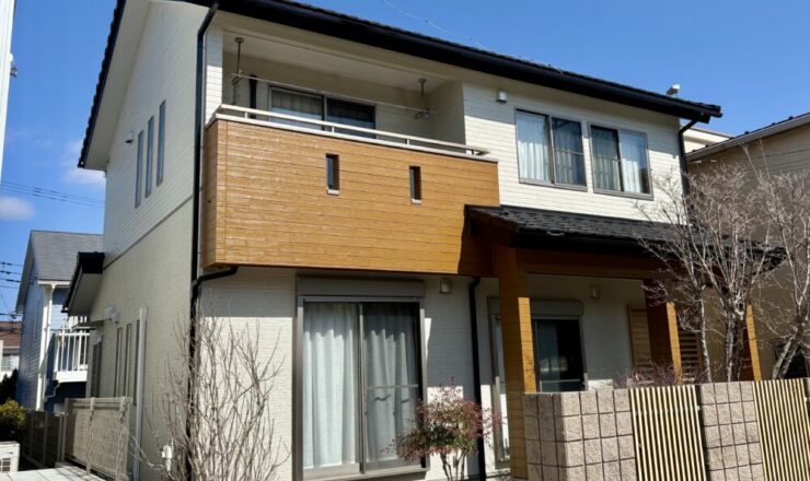 千葉市、外壁塗装、ビフォーアフター、施工後