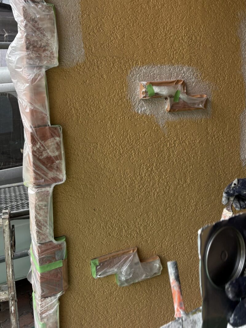 佐倉市白銀、外壁塗装、工事中の配慮、説明しっかりと