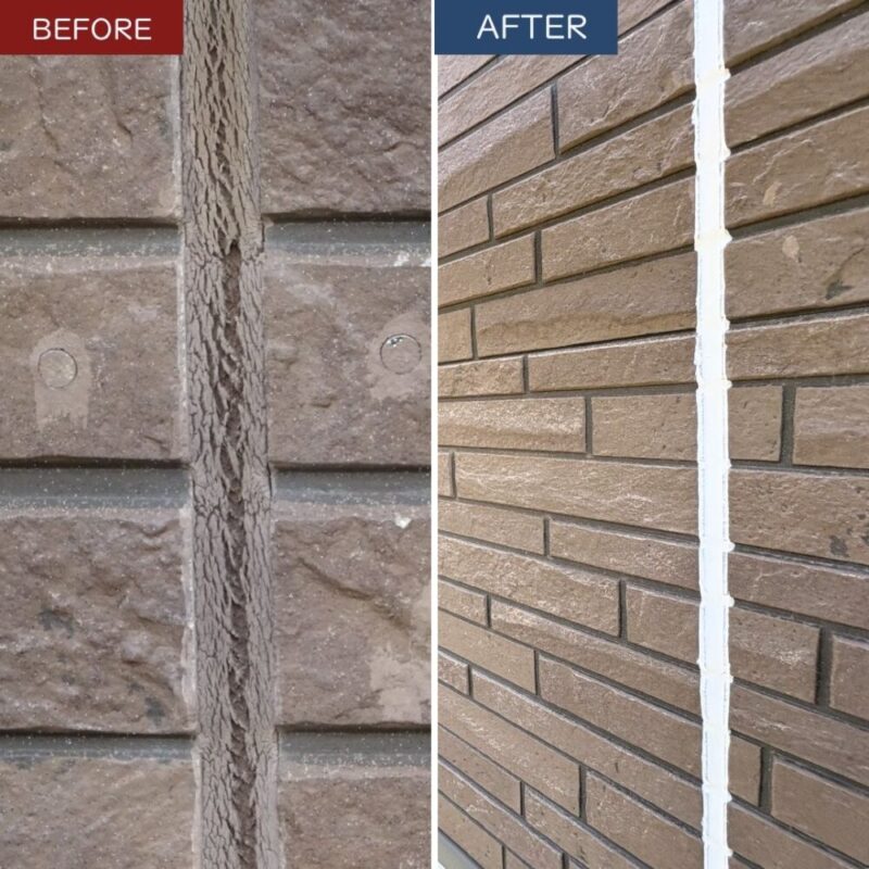 習志野市、外壁塗装、コーキング補修、ビフォーアフター２