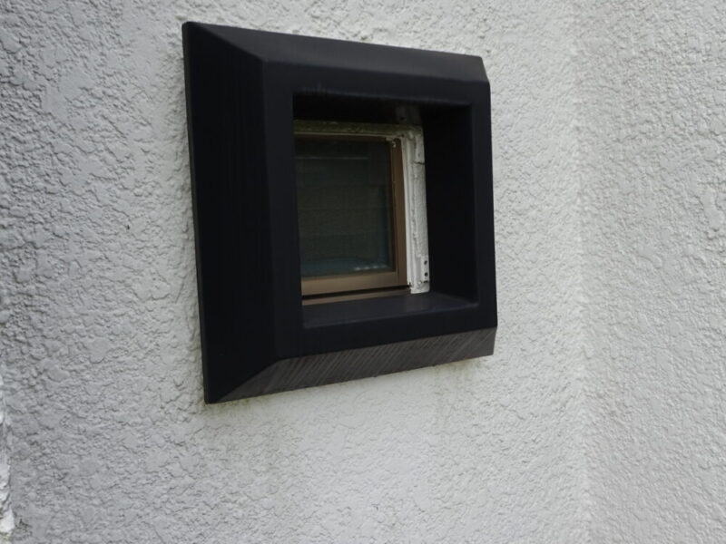 佐倉市宮前、外壁塗装、施工前、窓枠