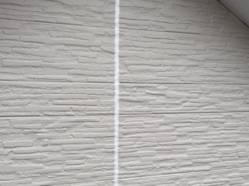 佐倉市大蛇町、外壁塗装、コーキング補修後