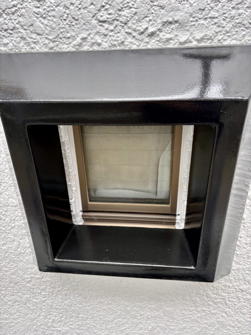 佐倉市宮前、外壁塗装、施工後、窓枠