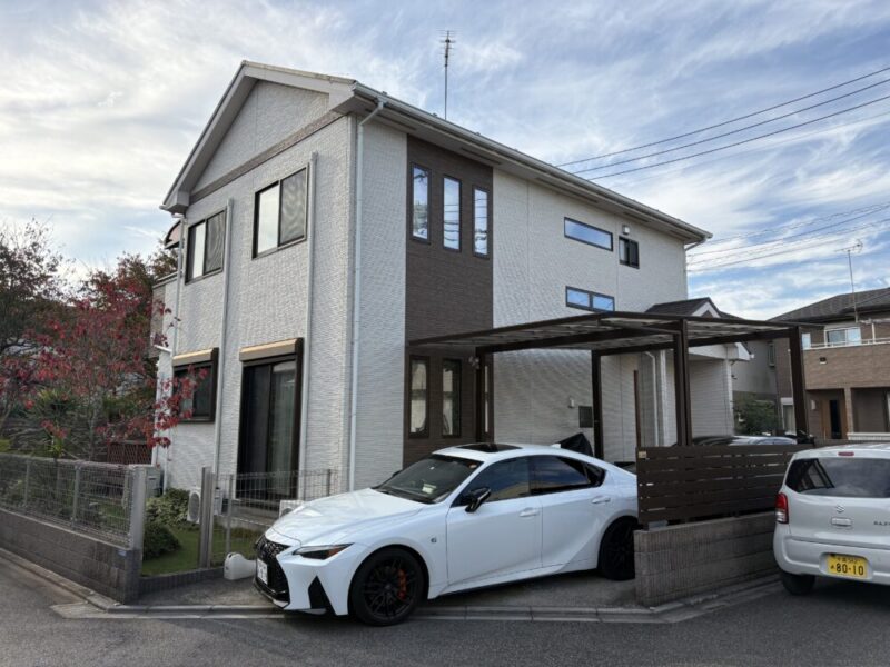 習志野市、外壁塗装、施工前