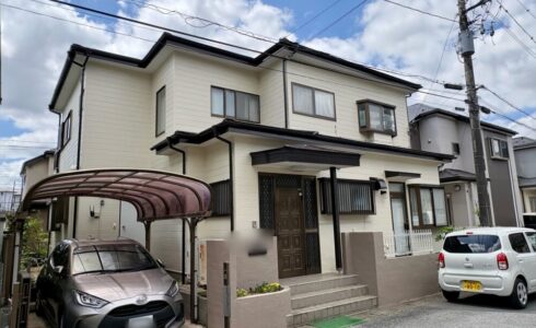 佐倉市上志津、外壁塗装、施工後１