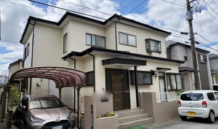 佐倉市上志津、外壁塗装、施工後１