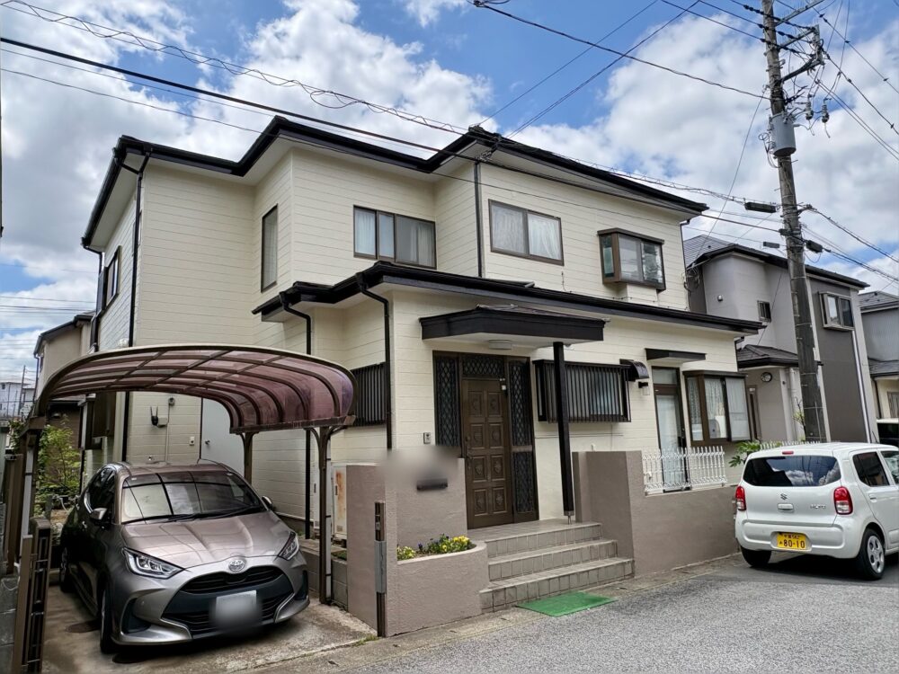 佐倉市上志津、外壁塗装、施工後１