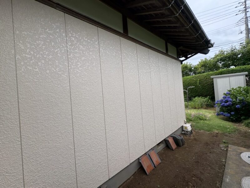 成田市外壁塗装、施工後