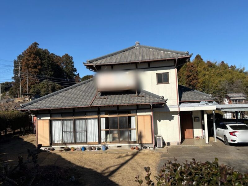 成田市外壁塗装、施工前２