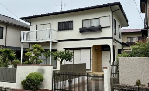 佐倉市ユーカリが丘、外壁塗装施工後