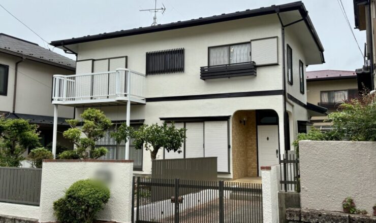佐倉市ユーカリが丘、外壁塗装施工後