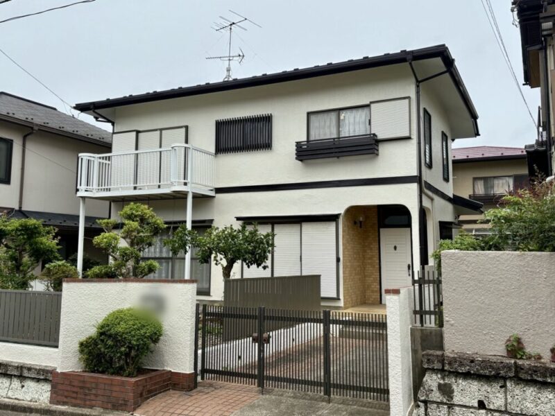 佐倉市ユーカリが丘、外壁塗装施工後