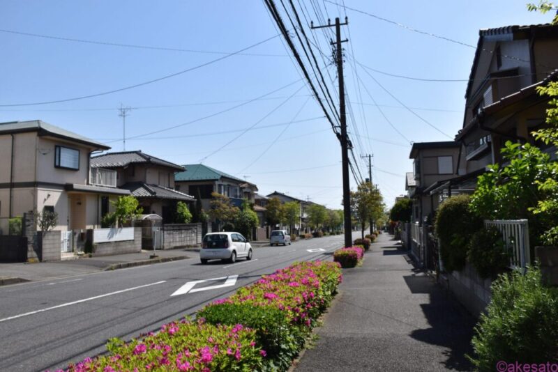 志津住宅街