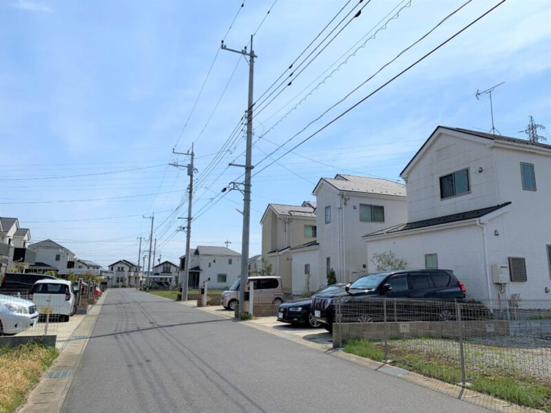 佐倉市寺崎住宅街