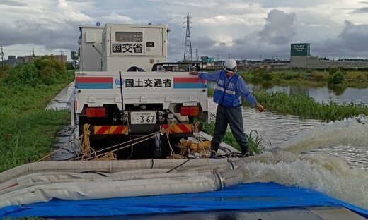 令和8年8月千葉豪雨_佐倉市_排水活動_関東地方整備局