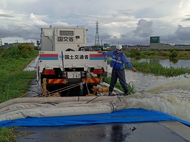 令和8年8月千葉豪雨_佐倉市_排水活動_関東地方整備局